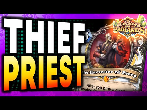 Thief Priest Stream - Showdown in the Badlands - Hearthstone