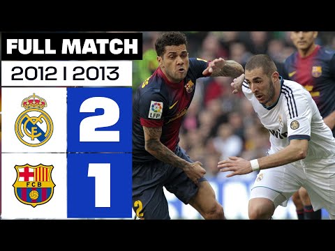 Real Madrid vs FC Barcelona (2-1)  2012/2013 PARTIDO COMPLETO