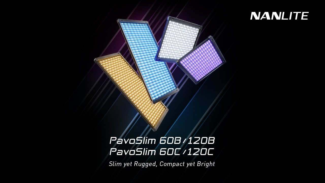 Nanlite PavoSlim 120C LED, 150 W, Full Color, Bicolor