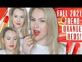 The 6 BEST Luxury Orange Red Lipsticks For Pale Fair Skin Try On