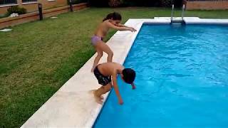 Lanzándonos a la piscina