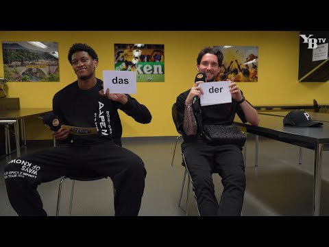 Deutschtest für Joël Monteiro und Jordan Lefort