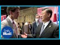 Awkward: China's Xi Jinping confronts Trudeau at G20 over media leaks