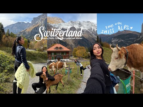 Switzerland in 8 days 🐮 Exploring Leukerbad, Mürren, Geneva, Zürich & Engelberg