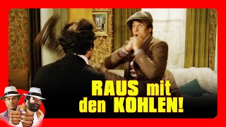 Der Schrank mit dem Gesichtspullover ist mir! | Auch die Engel essen Bohnen | Bud Spencer