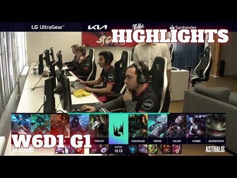 SK vs AST - Highlights | Week 6 Day 1 S12 LEC Summer 2022 | SK Gaming vs Astralis W6D1