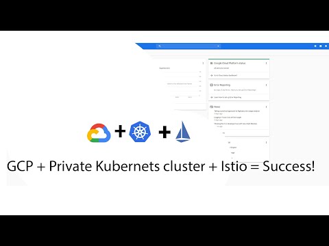 [Google Cloud] GCP Private Cluster with Istio, firewall and Cloud NAT