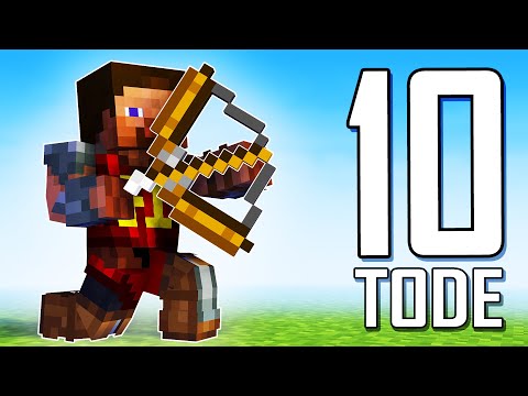 Die 10 dümmsten Tode in Minecraft 🔟 Crocodileandy