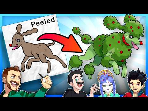 4 Artists Complete my "Peeled" Pokémon