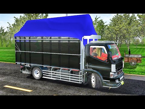 Mod Bussid Canter Hitam Paling Mbois Terbaru||MOD BUSSID TERBARU 2020