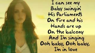 Lana Del Rey - West Coast (Lyric Video)