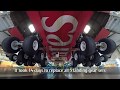 First Ever Landing Gear Replacement Airbus A380 Emirates Airline