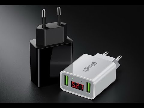 Зарядное устройство Elough 2 USB порта по 2.1A с быстрой зарядкой