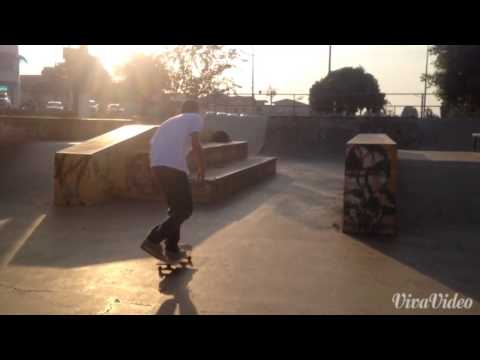 Role de skate matinal em barretos sp na pista de skate da região dos lagos com Luis Fernando