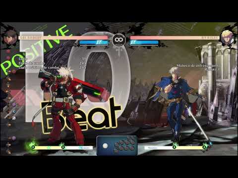 Guilty Gear Strive Sol Badguy combo example without bar