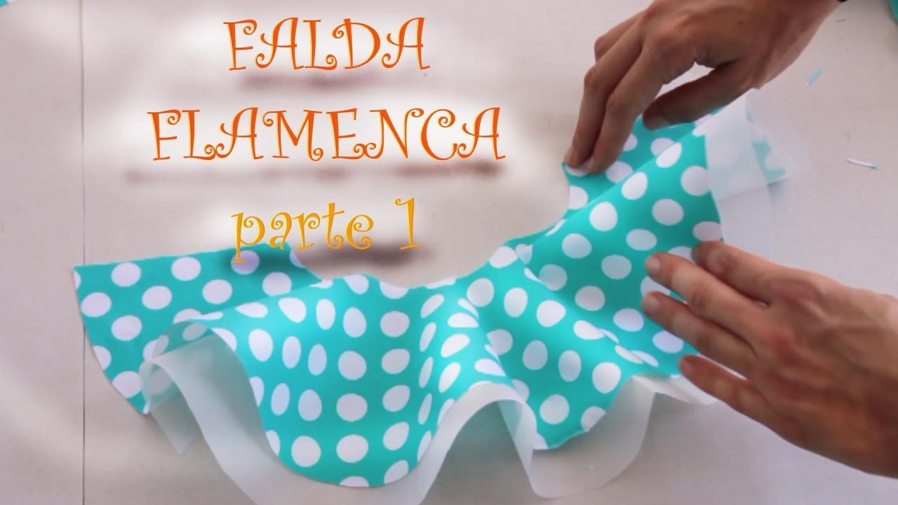 1. FALDA FLAMENCA niña - PATRONES
