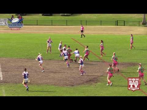 2017 Newcastle RL Catch-up Ladies League Tag Highlights - Western Suburbs v Kurri Kurri Bulldogs