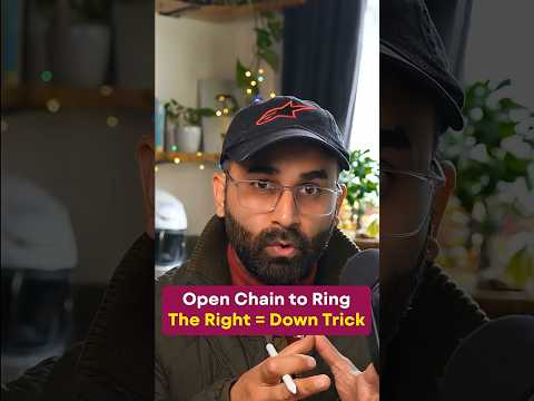 Trick to convert Open chain to Ring structure in Carbohydrates
