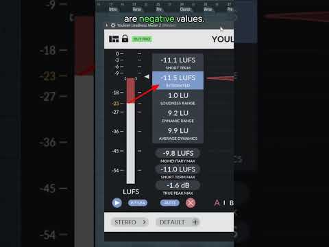 LUFS Explained - Music Production Terminology 📗 #producer