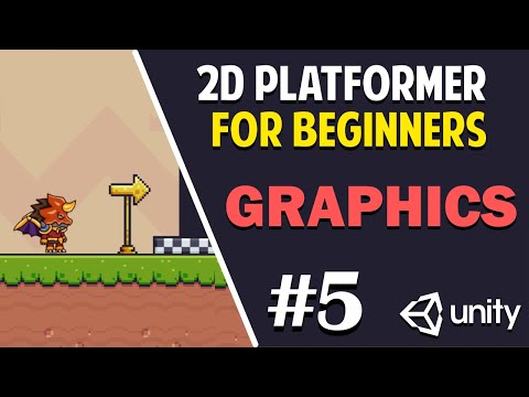 Unity 2D Platformer for Complete Beginners - #5 GRAPHICS
