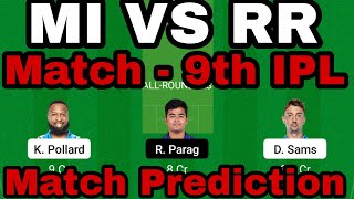 mi vs rr dream11 team playing11 match prediction | mi vs rr dream11 prediction | mi vs rr dream11
