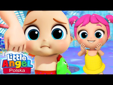 Nie, nie, boję się - Zabawa w parku wodnym | Piosenki Dla Dzieci | Little Angel Po Polsku