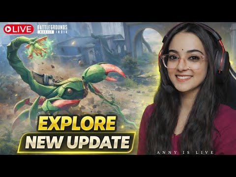 🔴DOMINATING NEW 4.2 UPDATE WITH CAMPERS🔥ANNY IS LIVE😎 #bgmilive #girlgamer #pubgmobile #shorts #lolz