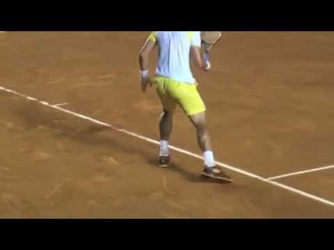 Footwork from Ferrer, Cornet, Bellucci and Nadal