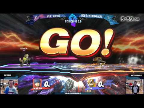 HLG | SSB100 (Marth) Vs. HoD | FistingKoalas (Fox) - Top 48 LR5