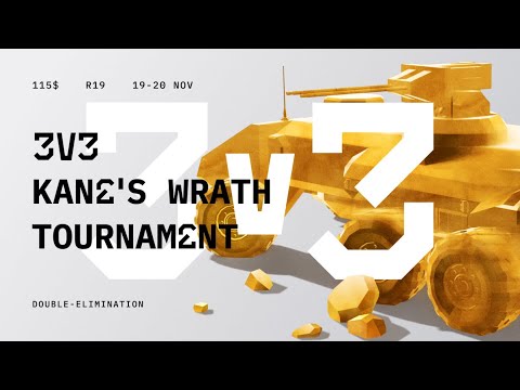 C&C3KW: 3v3 Double Elimination Tournament (Day 1 Part 2/2)