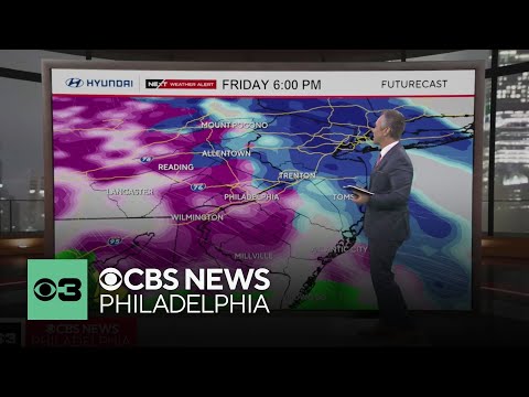Winter mix, freezing rain in Philadelphia region Friday night — here's the NEXT Weather forecast