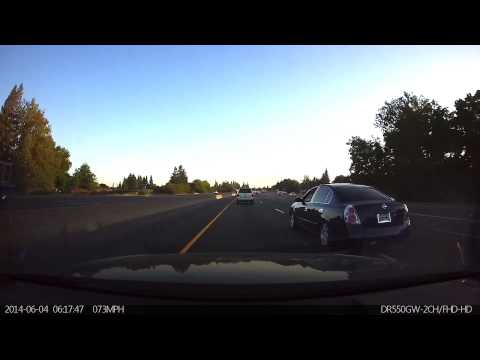 Dark Blue Nissan Altima CA plate 5MPF310 Reckless driving