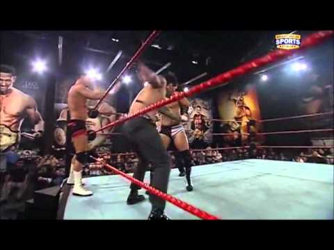 FCW Tag Champion's Briley Pierce & Brad Maddox vs Eli Cottonwood & Corey Graves - FCW TV 02 05 2012