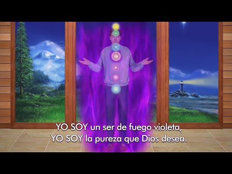 💜 El Reto de la LLAMA VIOLETA para curar cuerpo, mente y alma. 15 minutos con decretos Fuego Violeta