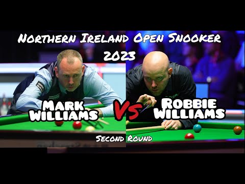 Mark Williams vs Robbie Williams - Northern Ireland Open Snooker 2023 - Second Round
