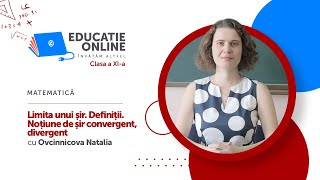 Limita unui șir. Definiții. Noțiune de șir convergent, divergent