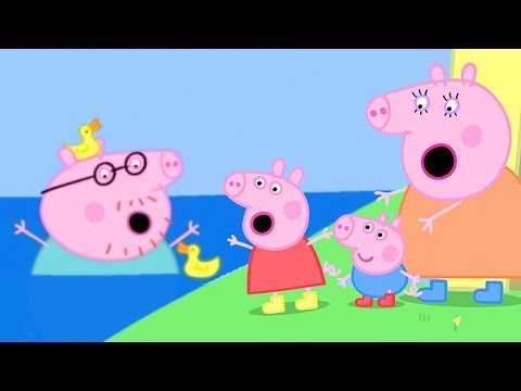 The Biggest Muddy Puddle in the World | Peppa Pig Official Family Kids Cartoon