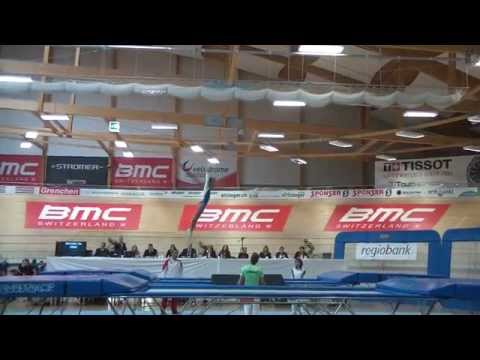 CISAG : Trampoline Team Event en Suisse - Libre de Cléa à 8,2pts de diff