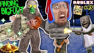 FINDING BIGFOOT &amp; GRANNY Finding Us HIDE and SEEK! ROBLOX FGTEEV Extreme Camping 3-in-1 Game (#45)