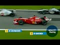 2000 F1 Belgian Grand Prix 4K 60FPS Häkkinen S AMAZING Overtake Of Schumacher As They Lap Zonta