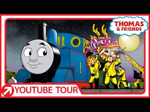 Thomas Celebrates the Chinese New Year | YouTube World Tour | Thomas & Friends - Kids TV Series, Kingdom Kids Zone - Thomas & Friends