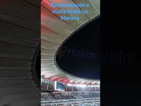 Apresentação d novo patrocinador do Mengão no Maraca