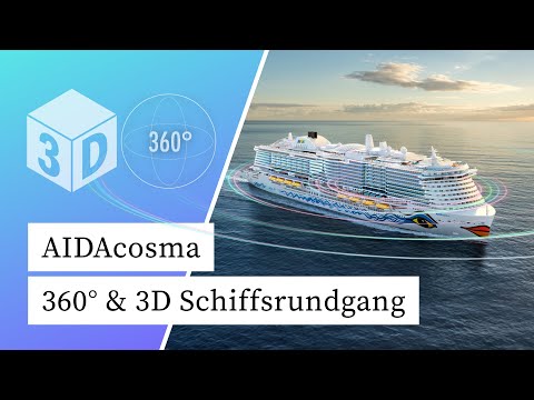 AIDAcosma im 360° Rundgang entdecken