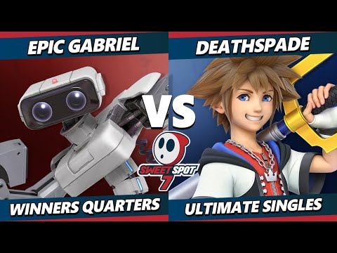 Sweet Spot 7 - Epic_Gabriel (ROB) Vs. Deathspade (Sora, Bayonetta) SSBU Ultimate Tournament