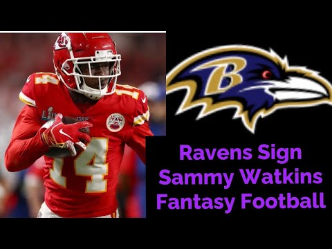 Baltimore Ravens Sign Sammy Watkins Fantasy Football / NFL News
