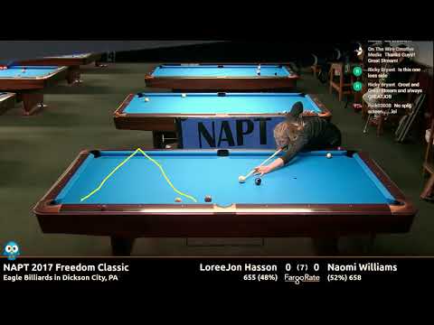 LoreeJon Hasson vs Naomi Williams - NAPT 2017 Freedom Classic