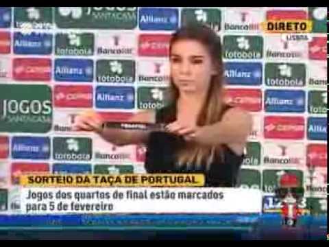 Bronca no Sorteio da Taça de Portugal (2014) Penafiel vs Benfica