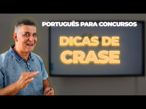 DICAS DE CRASE - Português para Concursos