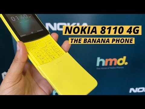 MWC 2018: Nokia 8110 4G Reloaded, The Banana Phone Is Back In 2018