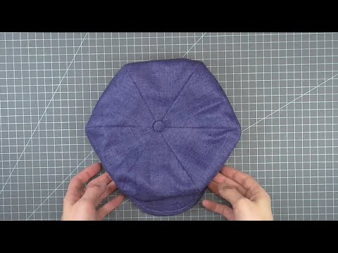 How to Construct a Newsboy Hat: 6-Section Crowns